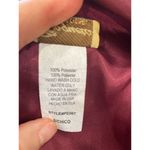 Women's Red Palazzo Pant Jumpsuit small Sleeveless Rhinestone Buckle burgundy Multiple Size M Photo 6