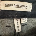 Good American Good Waist High Rise Velvet Tuxedo Stripe Jeans Women's 8/29 Photo 6