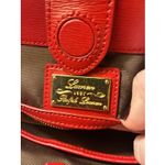 Ralph Lauren Lauren  Women’s Newbury Red Double-Zip Satchel Tote Purse Photo 5