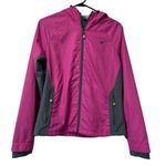 New Balance Performance Running Jacket Women Size Small Windbreaker Purple Sport Photo 0