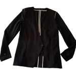 Amanda & Chelsea Nordstrom black blazer womens small business casual academia pr Photo 0