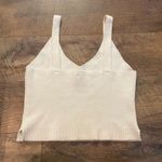 Luxe Boutique Cropped Knit Sweater Tank Size Large Photo 3