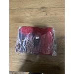 Jess & Jane Shirt Women Size Medium London City Print Cotton Teacher Travel Red Photo 9