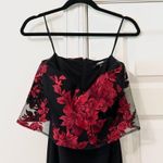 Badgley Mischka  Floral Popover Gown Photo 4