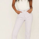 Levi's  501 Crop High Rise‎ Jeans In Lavender Button Fly Sz 30x26 NWT Photo 0