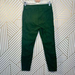 Anthropologie  Cadet Slim Utility Pants Skinny Leg Cotton Stretch Green‎ Size 26 Photo 4