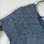 Willi Smith  100% Linen Blue V-Neck Shirt Size XL #2205 Photo 1