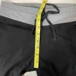 PINK - Victoria's Secret PINK Victoria’s Secret Yoga Black Mid-rise Skinny Cropped Leggings Photo 8