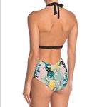 Missoni Printed Halter One-Piece Swimsuit, Size 42 Euro (8 US) Multi Color, NWT Photo 2
