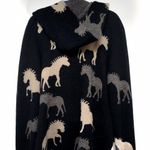 Anthropologie Field and Flower Sedona Horse Cardigan Sweater Coat Jacket Wool Photo 8