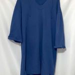 HAVEN WELL WITHIN WO SIZE XL STEEL BLUE HOODED Active COMFORT LOUNGE DRESS EUC Photo 0