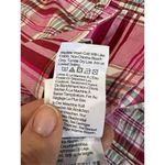 J.Crew  NWT Plaid Mini Dress Ruffle Trim Sweet Briar Marine Salt Pink size 10 Photo 8