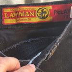 LawMan Vintage high waist  western denim jeans in black cowboycore size 25 Photo 10