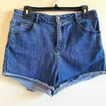 ZARA  Premium Trafaluc Denim Jeans Shorts Womens‎ Size 10 Blue Photo 0