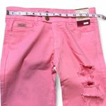 Y2K Pink Low Rise Ripped Flare Jeans Size undefined Photo 5