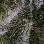 ADRIENNa Papell Silk‎ Beaded Formal Pants Size Petite 6 Green/Purple Purple Photo 4