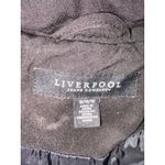 Liverpool Jeans Company Womens Black Quilted Hooded Long Trench Coat Jacket Size 1X Photo 5
