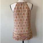 Sanctuary 5/$25 Orange Yellow Paisley Boho Tank Photo 1