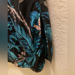 Equipment Tropical Leaf Collared Sleeveless Silk Knee Length Dress Size S Photo 9