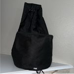 Victoria's Secret Victoria Secret Black Drawstring Backpack Photo 1