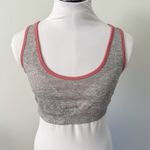 Calia by Carrie Calia Gray and Blush Pink Sports Bra Photo 3