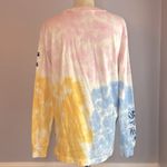 Vans Masc D Mind Best Friend Forever pastel tie dye long sleeve graphic shirt S Photo 3