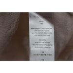 IRO Jeans Sweater Womens XS Cenix Distressed Knit Cropped Frayed Cream Photo 3