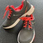 Champion #173  Gray and neon mesh sneakers Photo 3