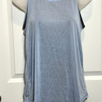 All In Motion Athletic Tank Top Blue Swirl Print Racerback Women XL Workout Photo 0