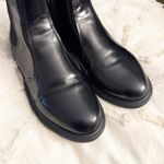 Dr. Martens  | Flora Shine Shiny Chelsea Boots Pull-on Elastic Black | Size 10 Photo 3