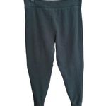 Victorias Secret Pink Womens Green Joggers With Lace Photo 1