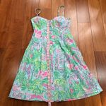 Lilly Pulitzer Womens Seasalt Blue On Parade Easton Dress 2 Photo 14