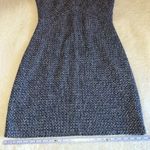 St. John  Tweed‎ V-Neck A-Line Dress Black Blue Multi Size 6 NWT Photo 8