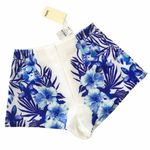 LF new into ❦ Chic Hibiscus Print Shorts ❦ Bright Amethyst Colorful Floral ❦ 6 Photo 2