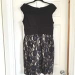 Scarlett  Nite Womens Black Size 14 Lacey Elegant Formal Dinner Event‎ Dress Photo 3