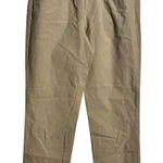 Lulu B Capri Pull On Pant Women 6 Tan/Stone Stretch Golf Sport Active Preppy Tan Photo 0