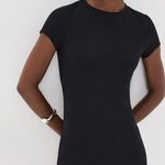 Reformation Nadia Knit Mini T Shirt Dress Black Size small Photo 1