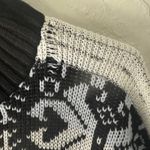 Vintage 80s Point South Fair Isle Acrylic Sweater Pullover Small Snow Ski Black Photo 3
