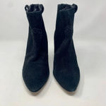 Rebecca Minkoff  Bianca Wedge Booties Black Suede‎ Photo 2