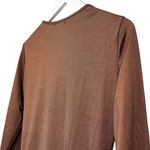 Boohoo  Brown Slinky Long Sleeve Dress Size 14 US Womens Photo 10