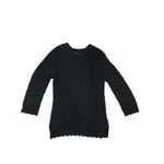 Scotch & Soda Maison La Femme Selon Marie Black Open Knit Sweater Top MEDIUM Photo 1