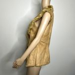 White House | Black Market  Suede Fur Vest Photo 1