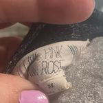 Pink Rose  Dark Heather Gray Long Cardigan Sweater Photo 1