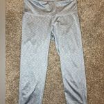 Champion silver/gray marbled cropped capri athletic leggings Photo 2