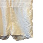 Koch White Sleeveless Romper Jumpsuit Utility Pockets Casual Summer Photo 1