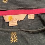 Boden Paulina green jersey dress with gold pineapple size 4. Photo 4