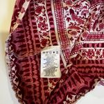 C&C California C & C California Pink & Red Floral Print Sleeveless Top with Parrot String Ties Photo 4