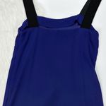 Banana Republic Women's Wide Straps Mini Shift Dress Royal Blue Size 0 Photo 3