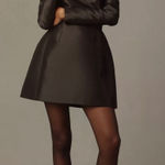 Hutch  Long Sleeve Off-The-Shoulder Mini Dress Black Size 10 New Photo 0