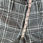 The Limited Y2K  Gray Black Plaid Trousers Size 4 Metallic Dazzle Photo 6